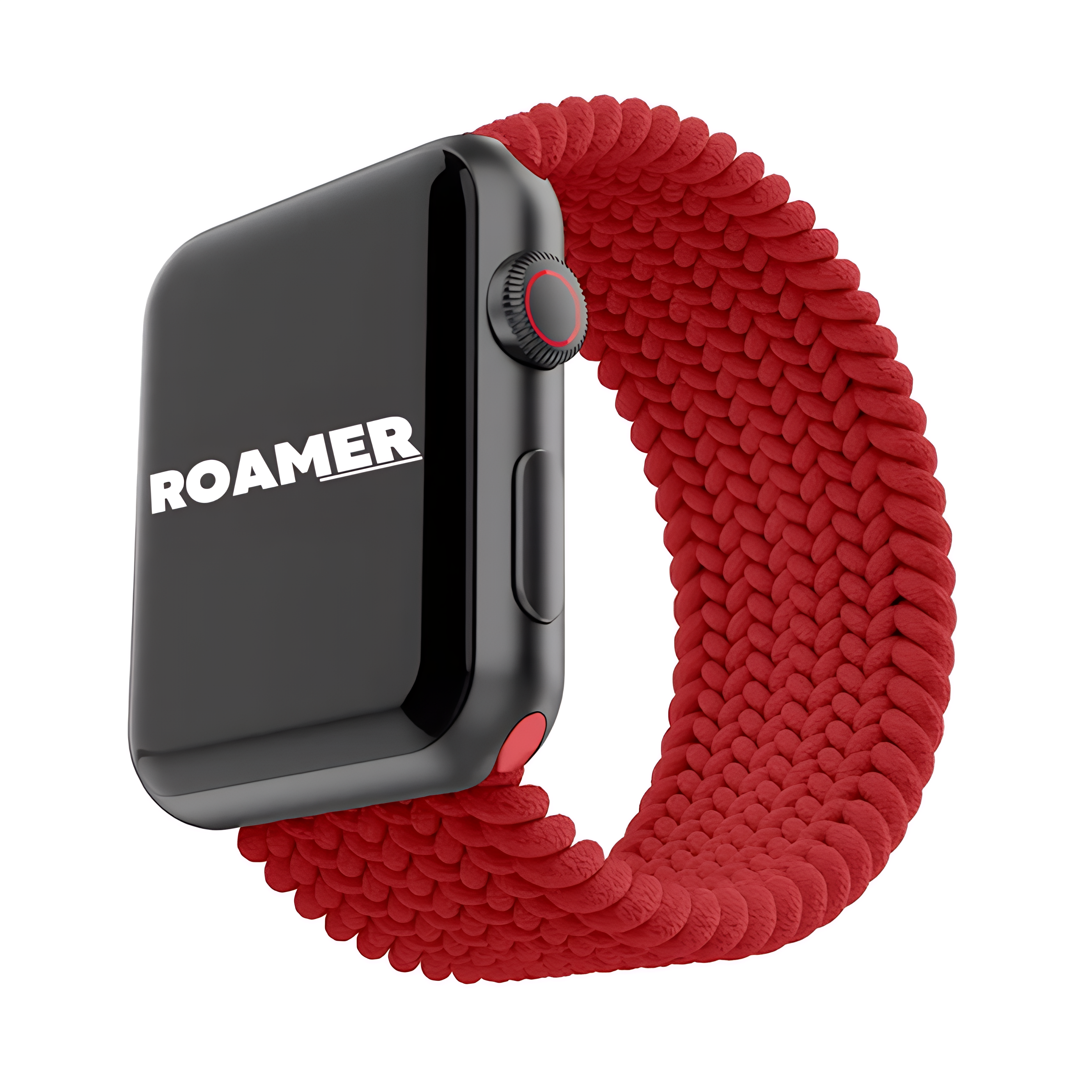 Braided Solo Loop | Red