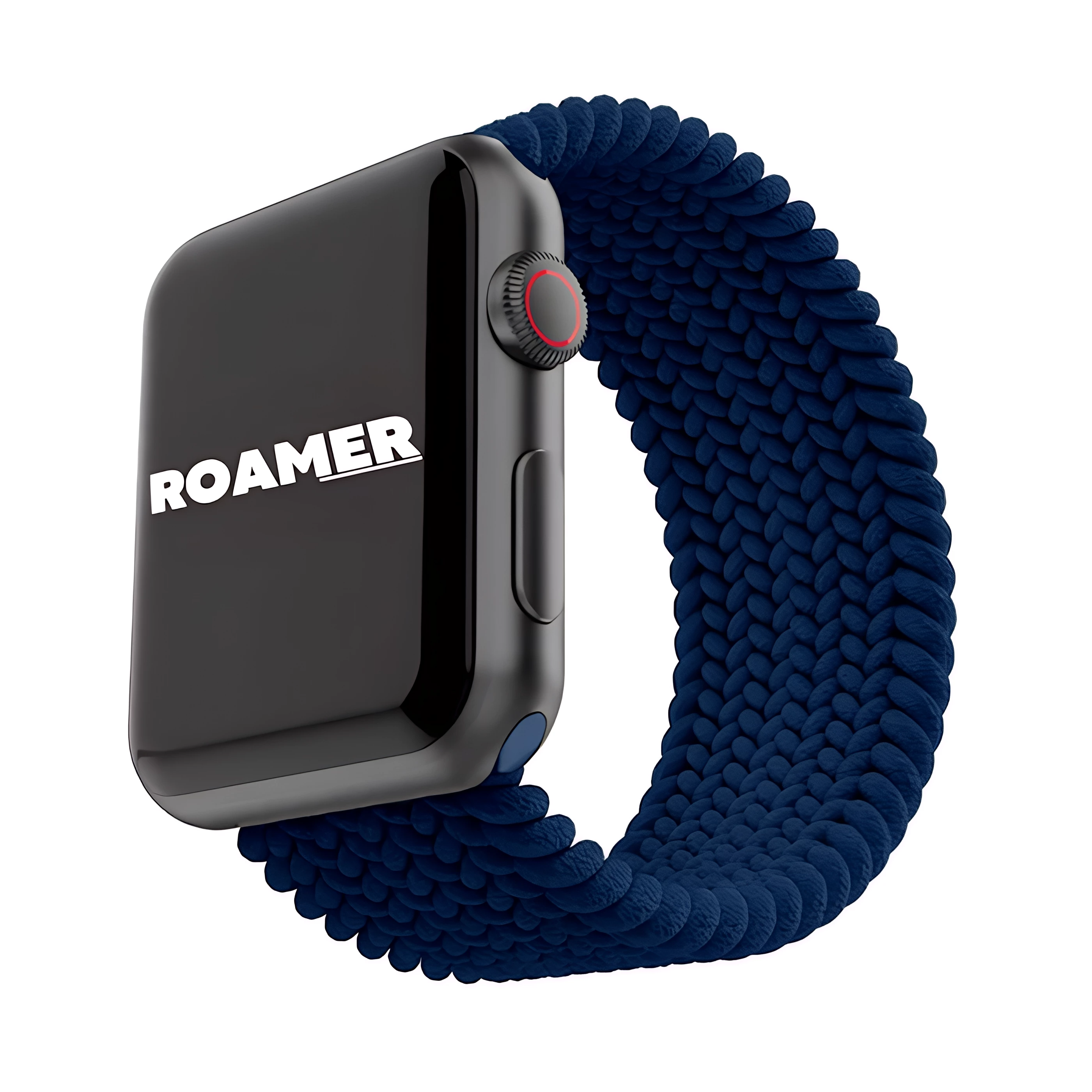 Braided Solo Loop | Navy Blue