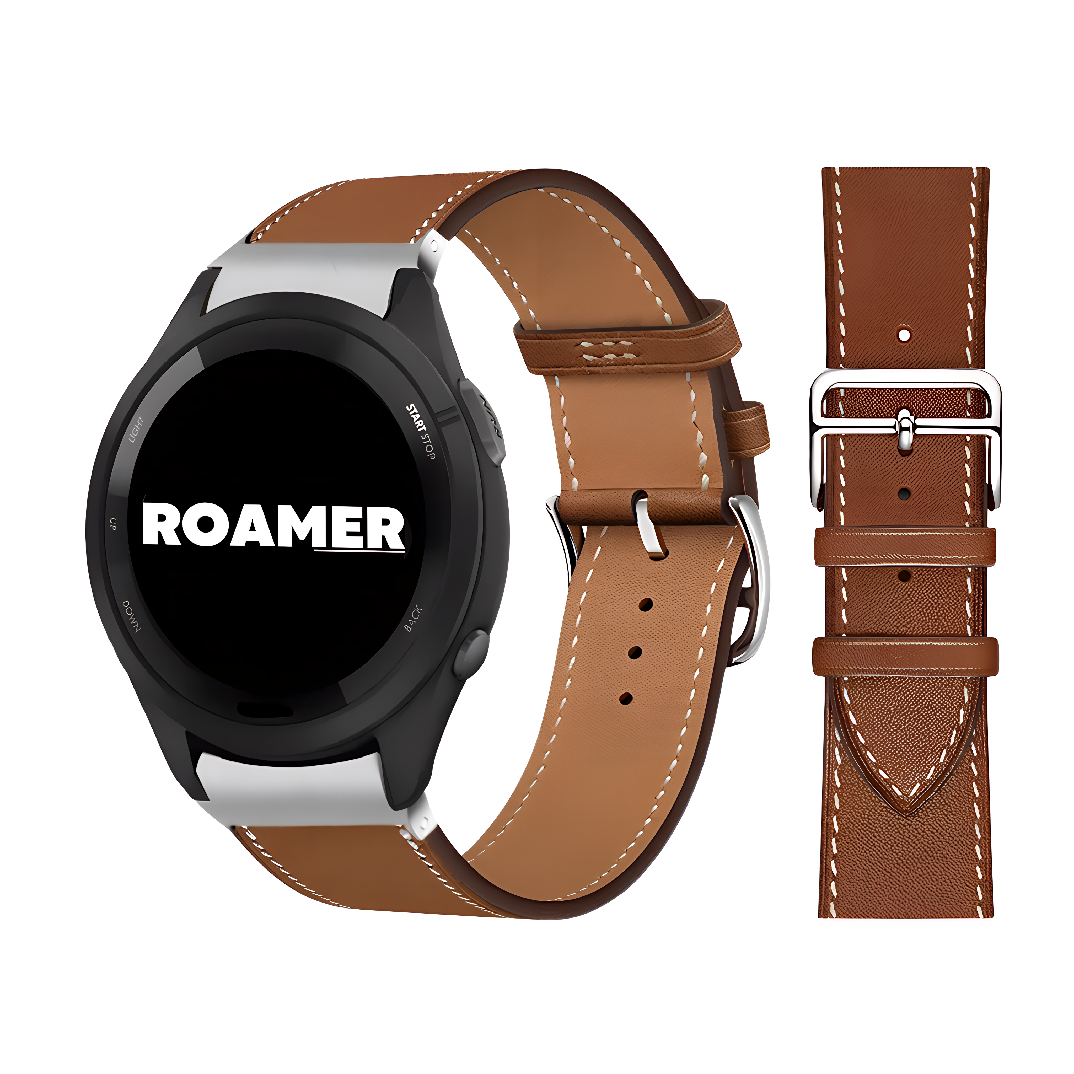 Garmin Leather Band | Brown
