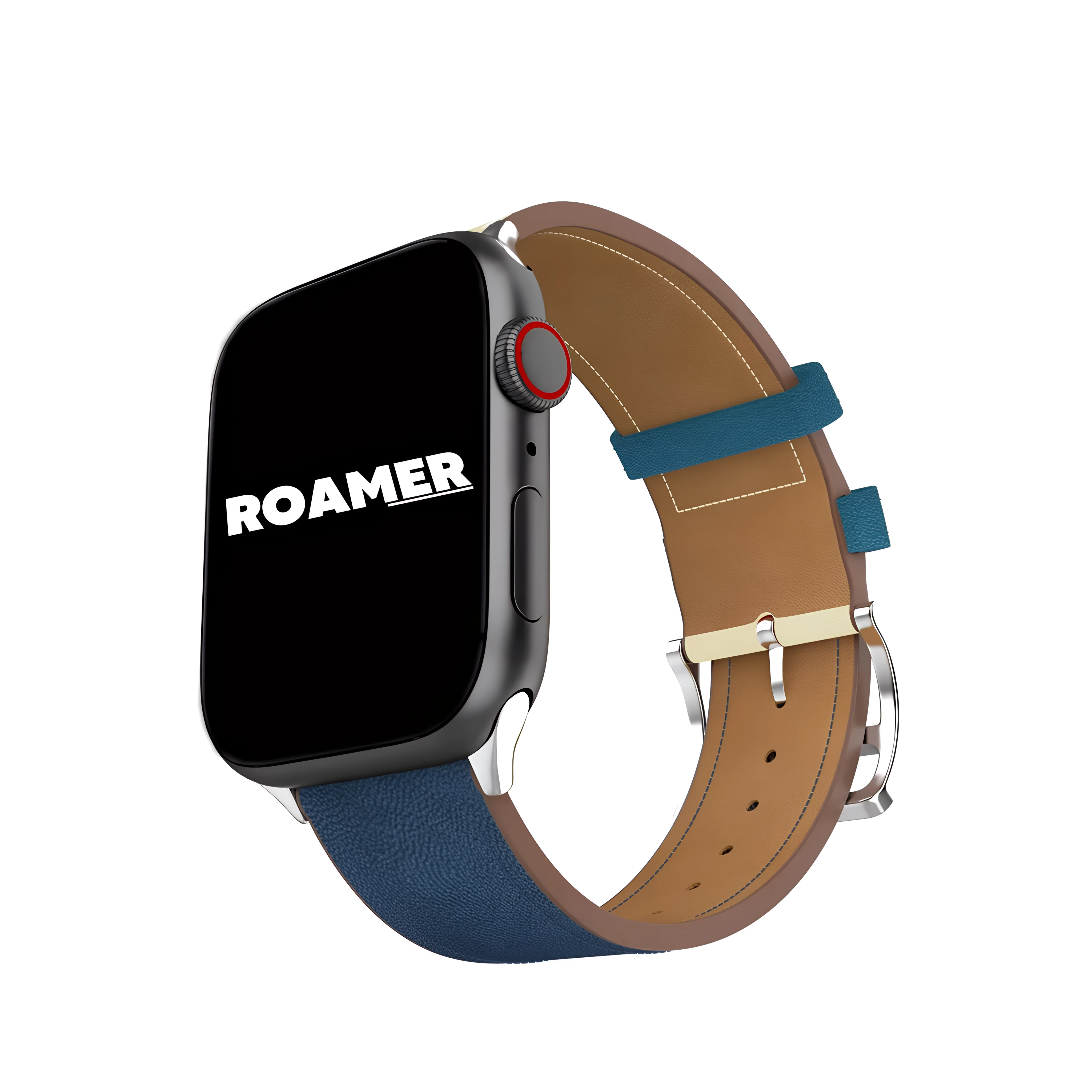 Leather Classic Buckle | Dusk Blue