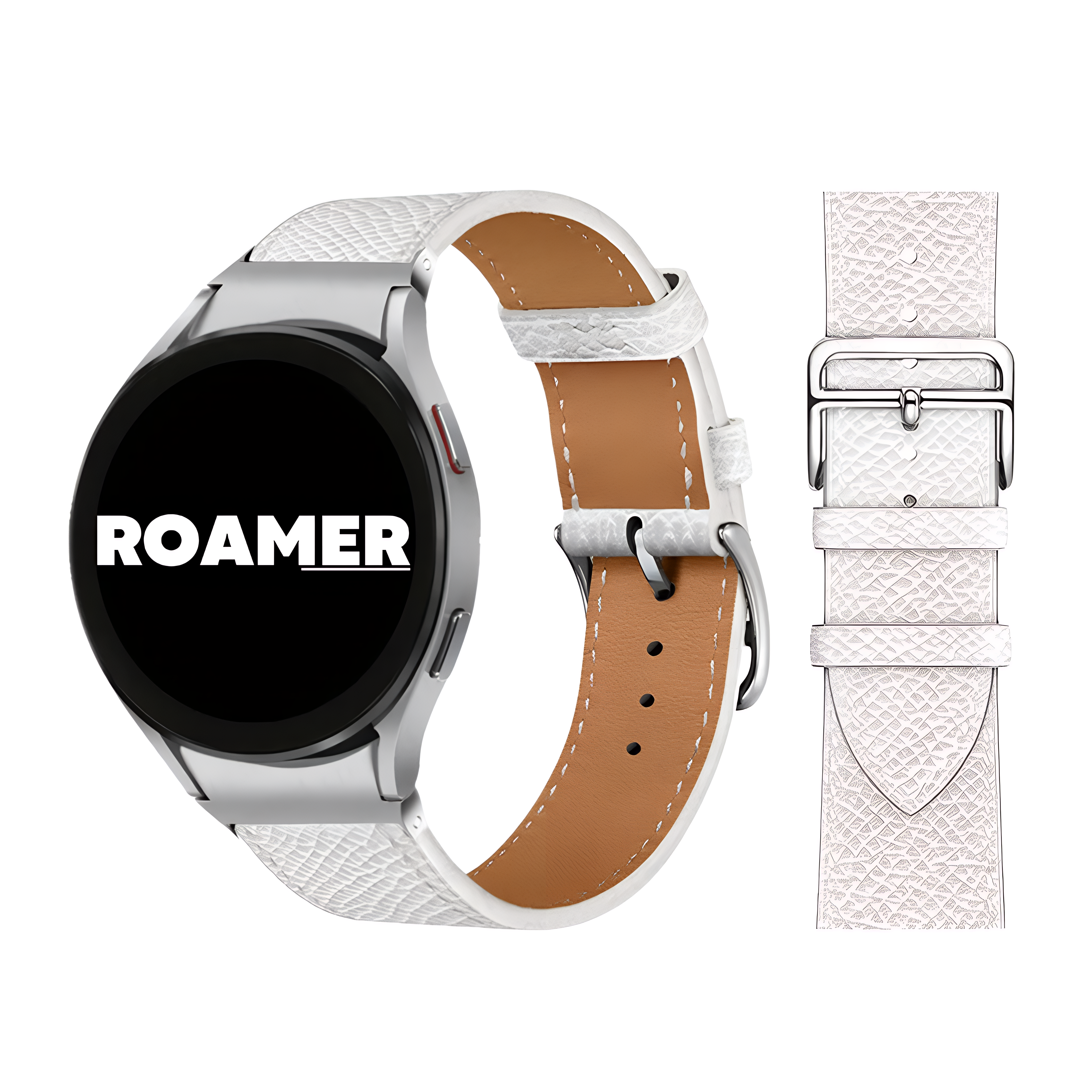 Samsung Leather Band | White