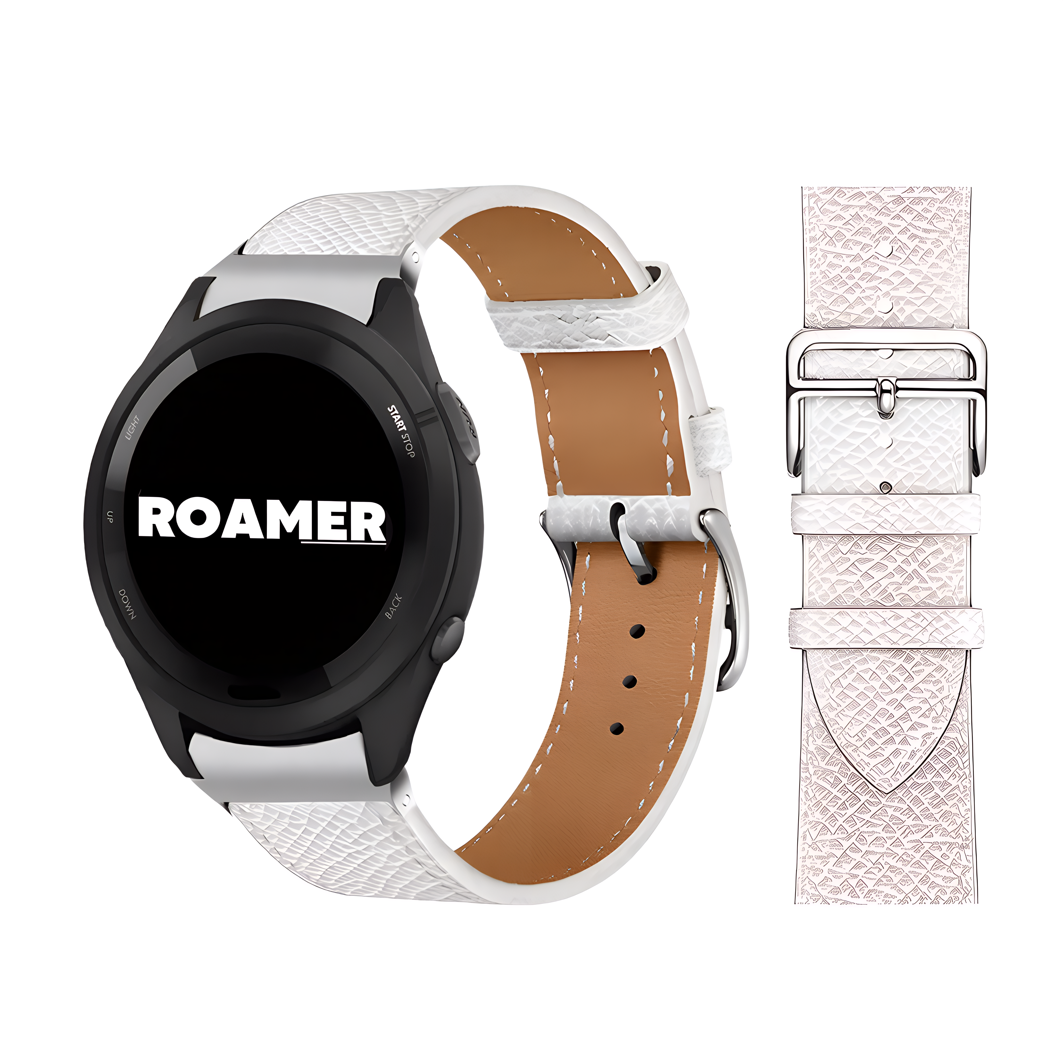 Garmin Leather Band | Light Pink