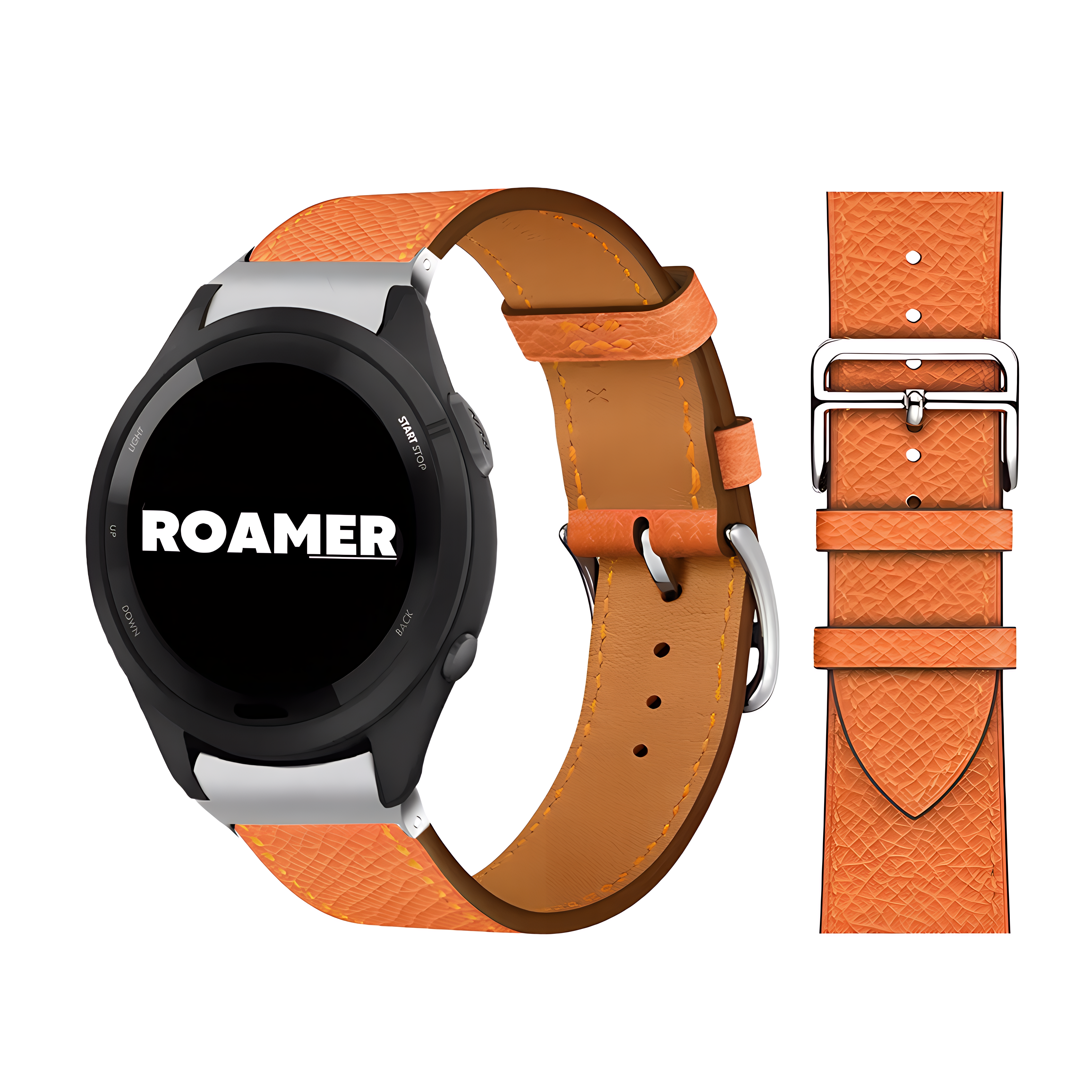 Garmin Leather Band | Orange