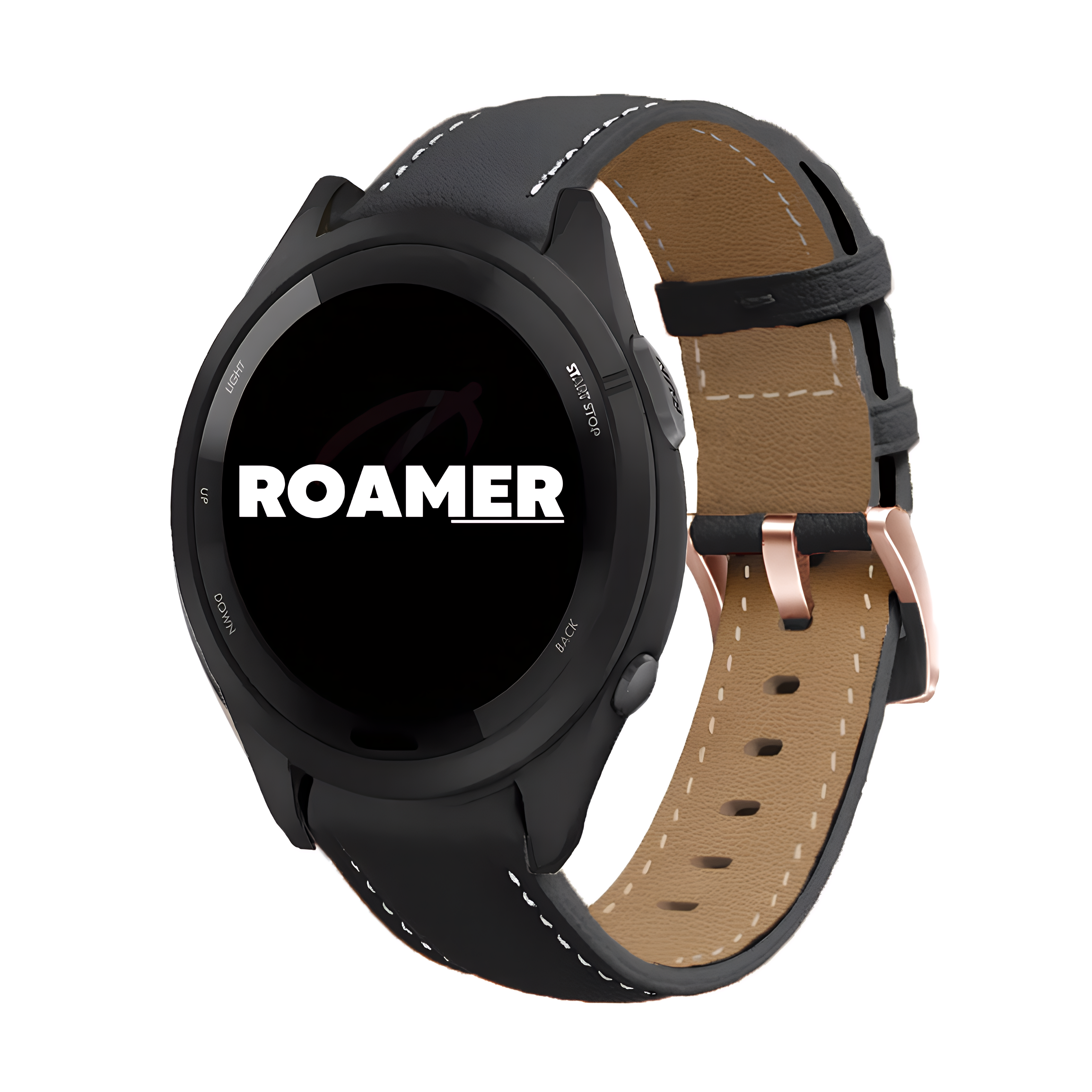 Garmin Slim Leather Band | Black